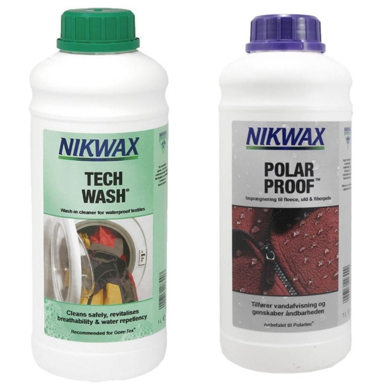 Nikwax Twinpack Tech Wash/Polar Proof 2 x 1 L