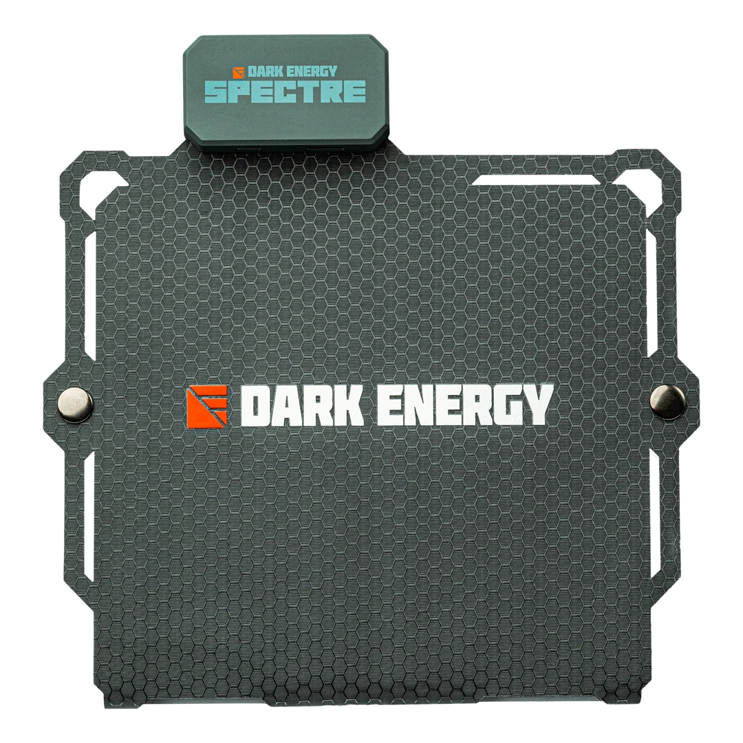 Dark Energy Spectre foldbart solpanel, grå