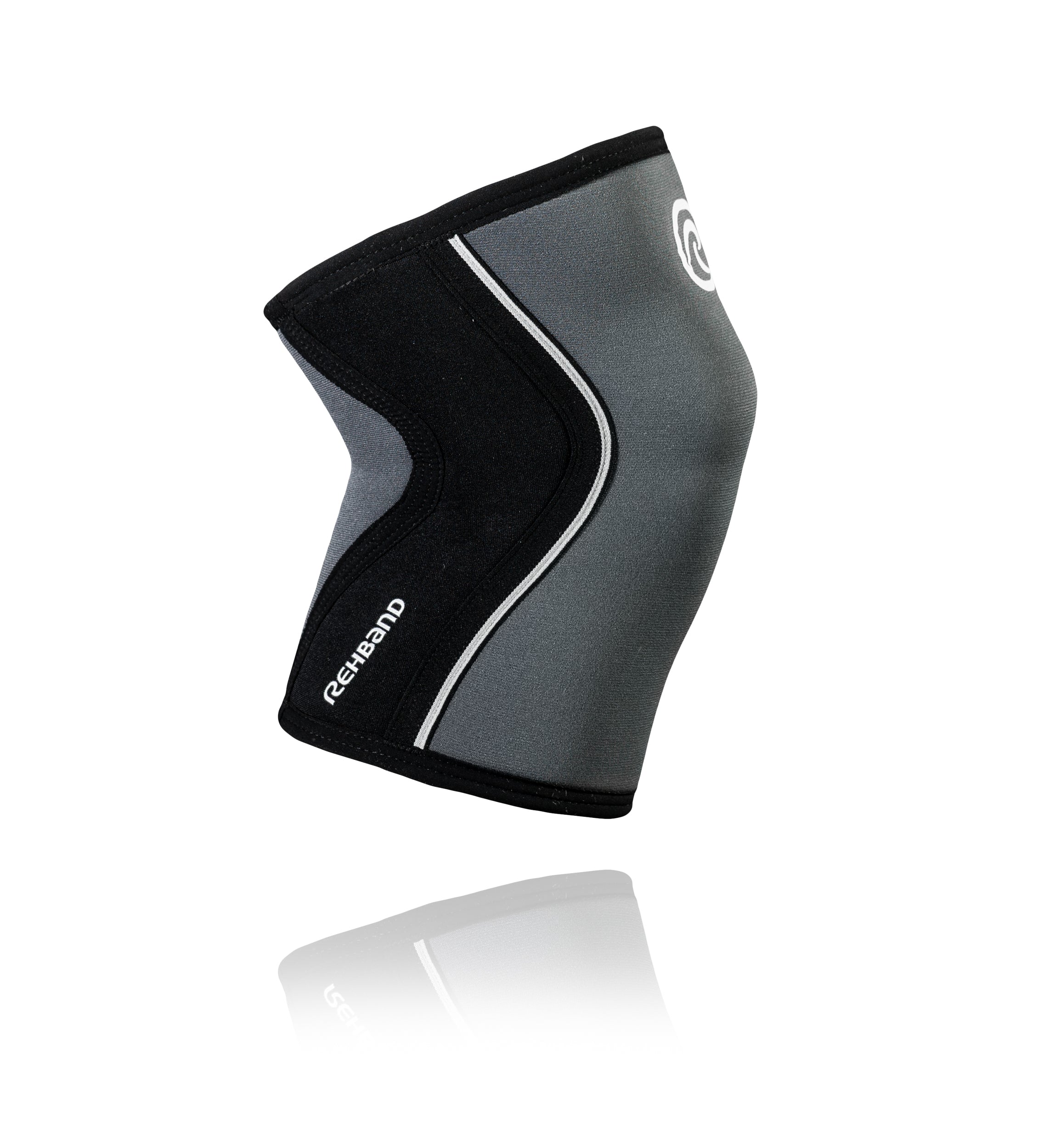 Rehband - RX Knee Sleeve 7mm - Steel Grey/Black