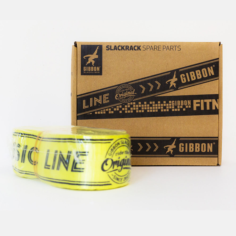 Gibbon - Parts Slackrack Slackrack Webbing Classic  - Yellow