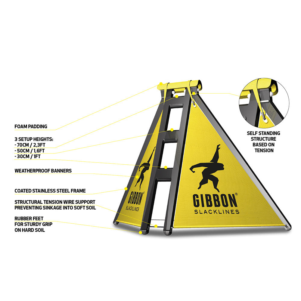 Gibbon - Equipment Slackframe - Black