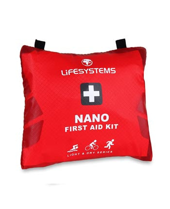 LifeSystems Light & Dry Nano førstehjælpssæt, rød