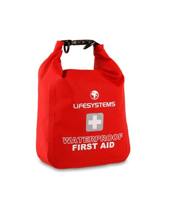 LifeSystems Waterproof vandtæt førstehjælpssæt, rød