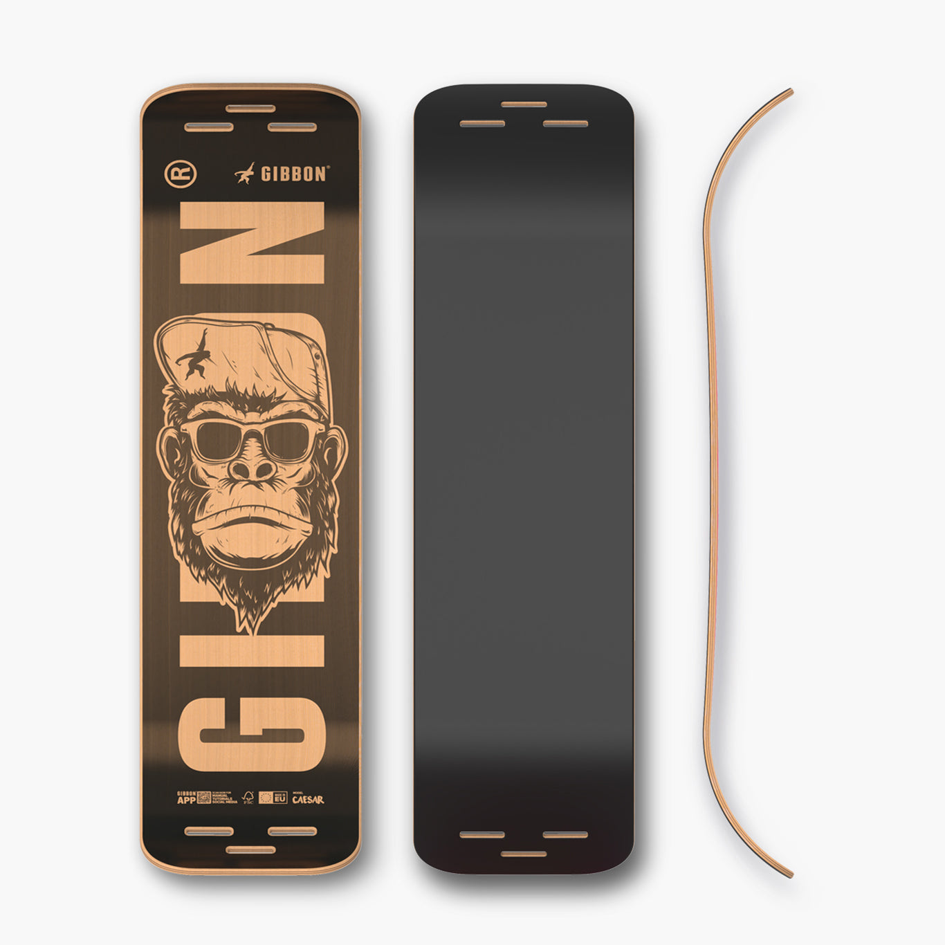 Gibbon - Board Giboard Caesar - Black