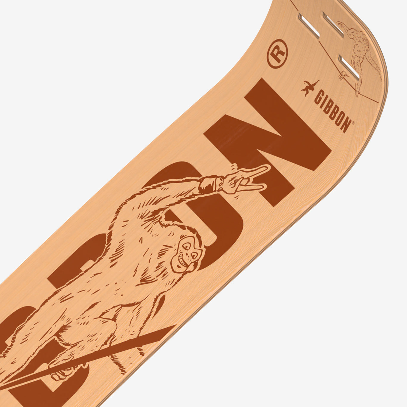 Gibbon - Board Giboard Roots Rocker - Brown