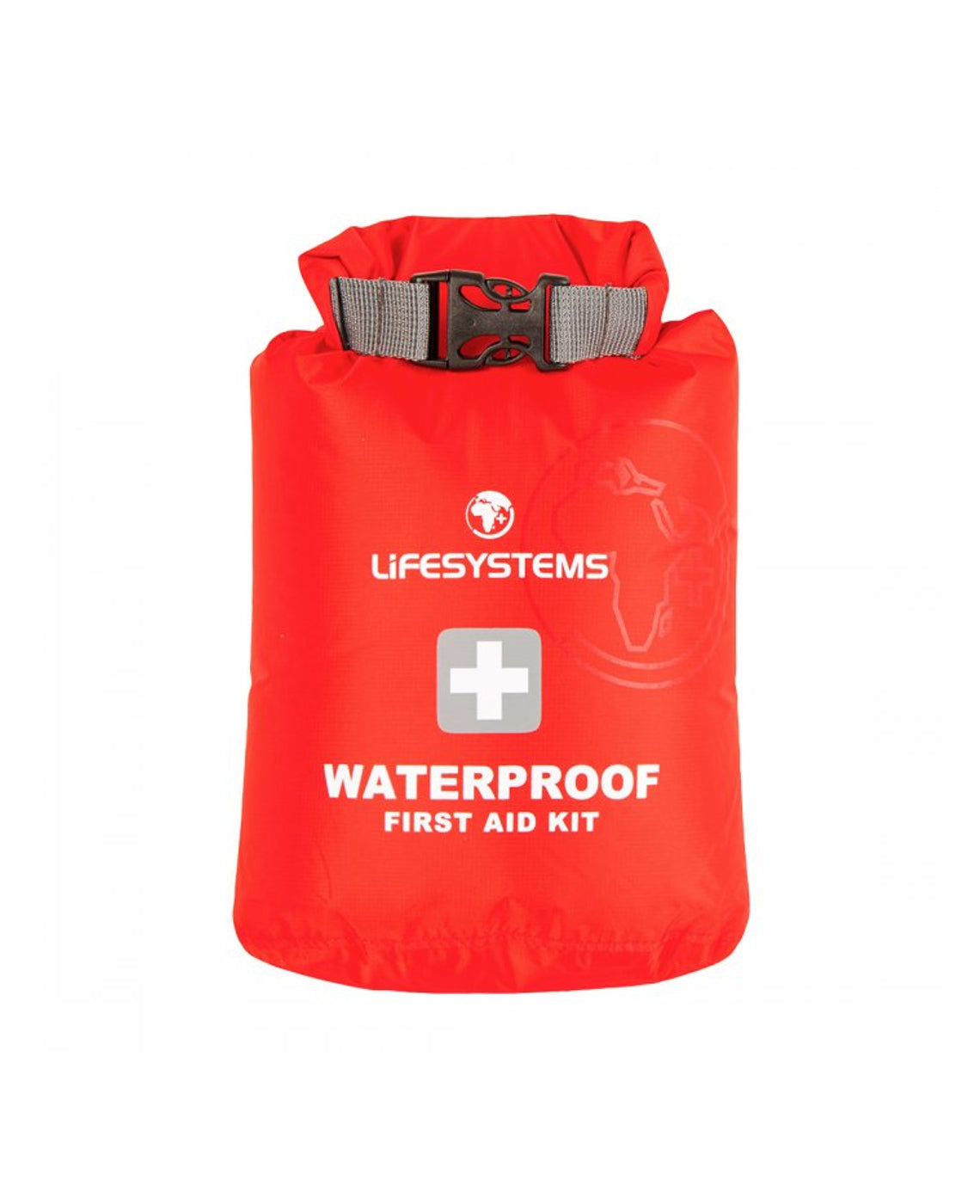 LifeSystems Dry Bag 2 L vandtæt pose til førstehjælp, rød