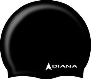 Diana Sport - Badehætter Supertre, Ensfarvet - Black