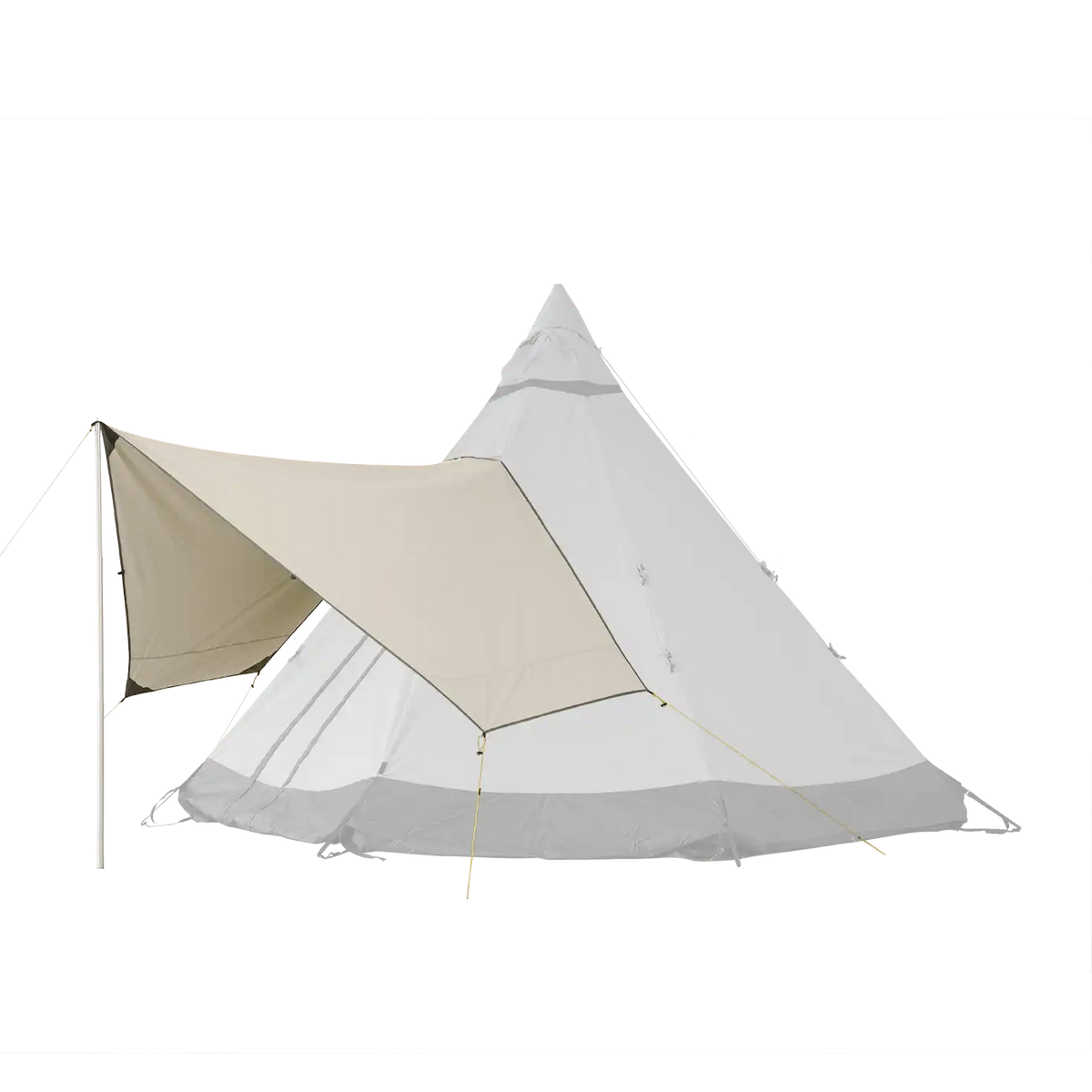 Tentipi tarp Pro Eco i offwhite