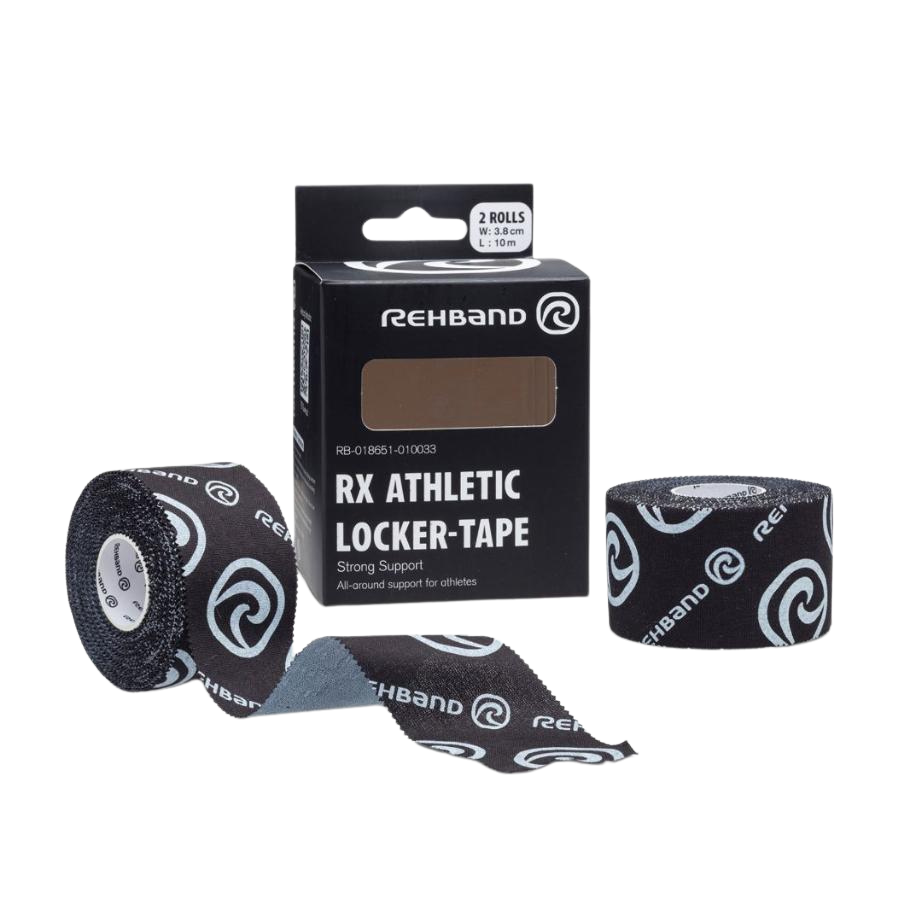 Rehband - RX Athletic Locker Tape 38mm x 10m - Black