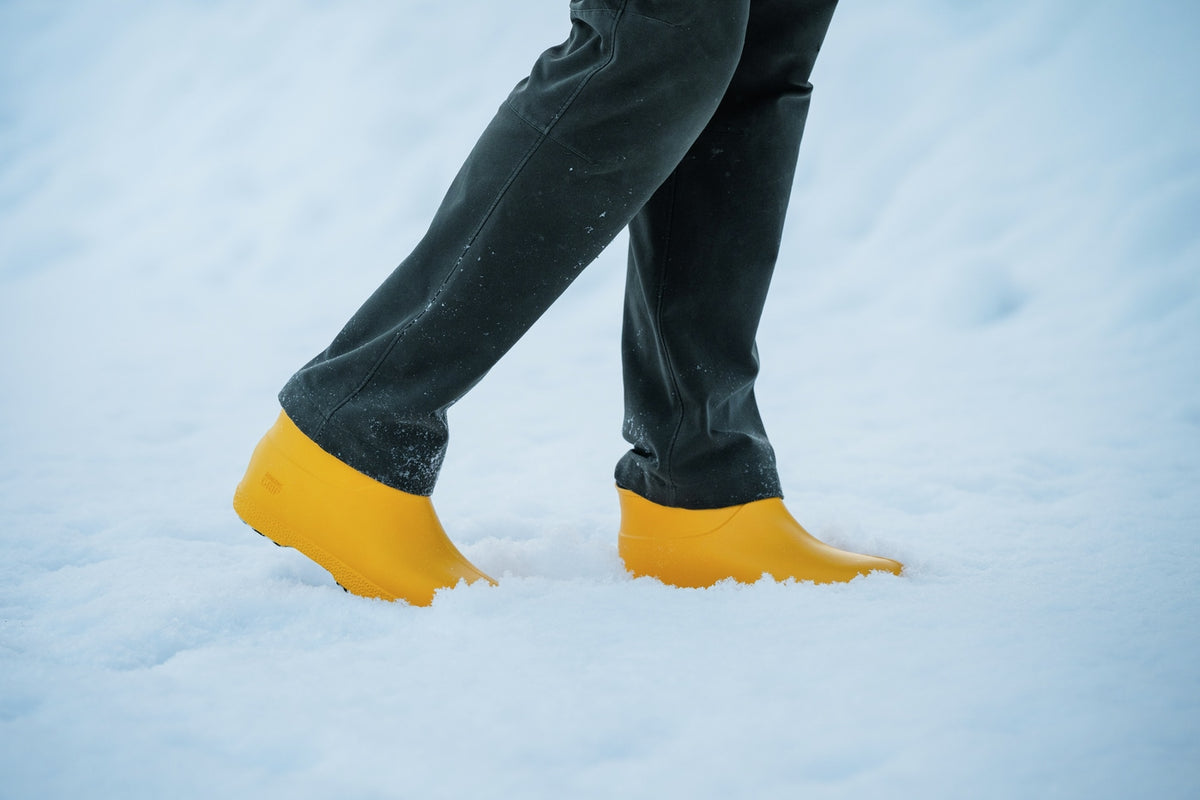 Nordic Grip Wets gummistøvle i safrangul/sort (2)