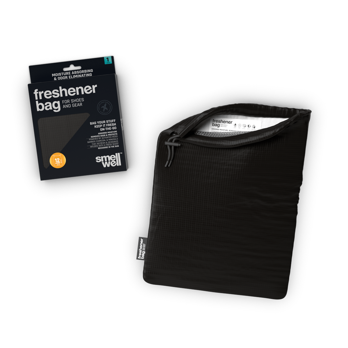 Smellwell - freshener bag - Black