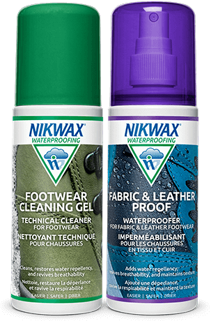 Nikwax - DUO Pakke Fabric & Leather Footwear 2 x 125 ml.