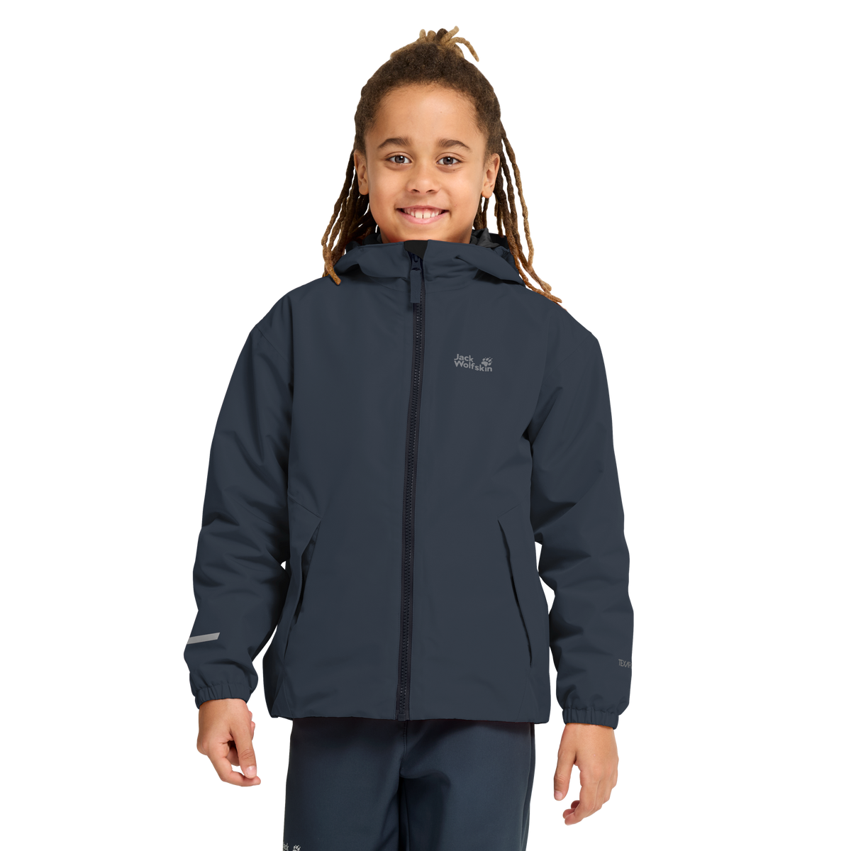 Jack Wolfskin Iceland 3-i-1 børnejakke i mørkeblå (3)