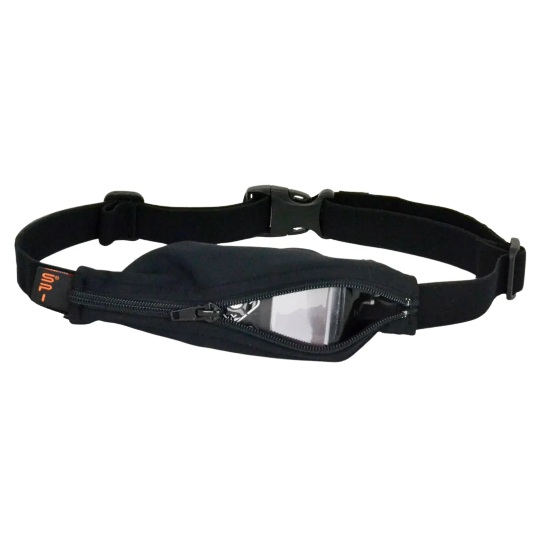 SPIbelt - Løbebælte Diabetic No Logo - Black/Black Zipper