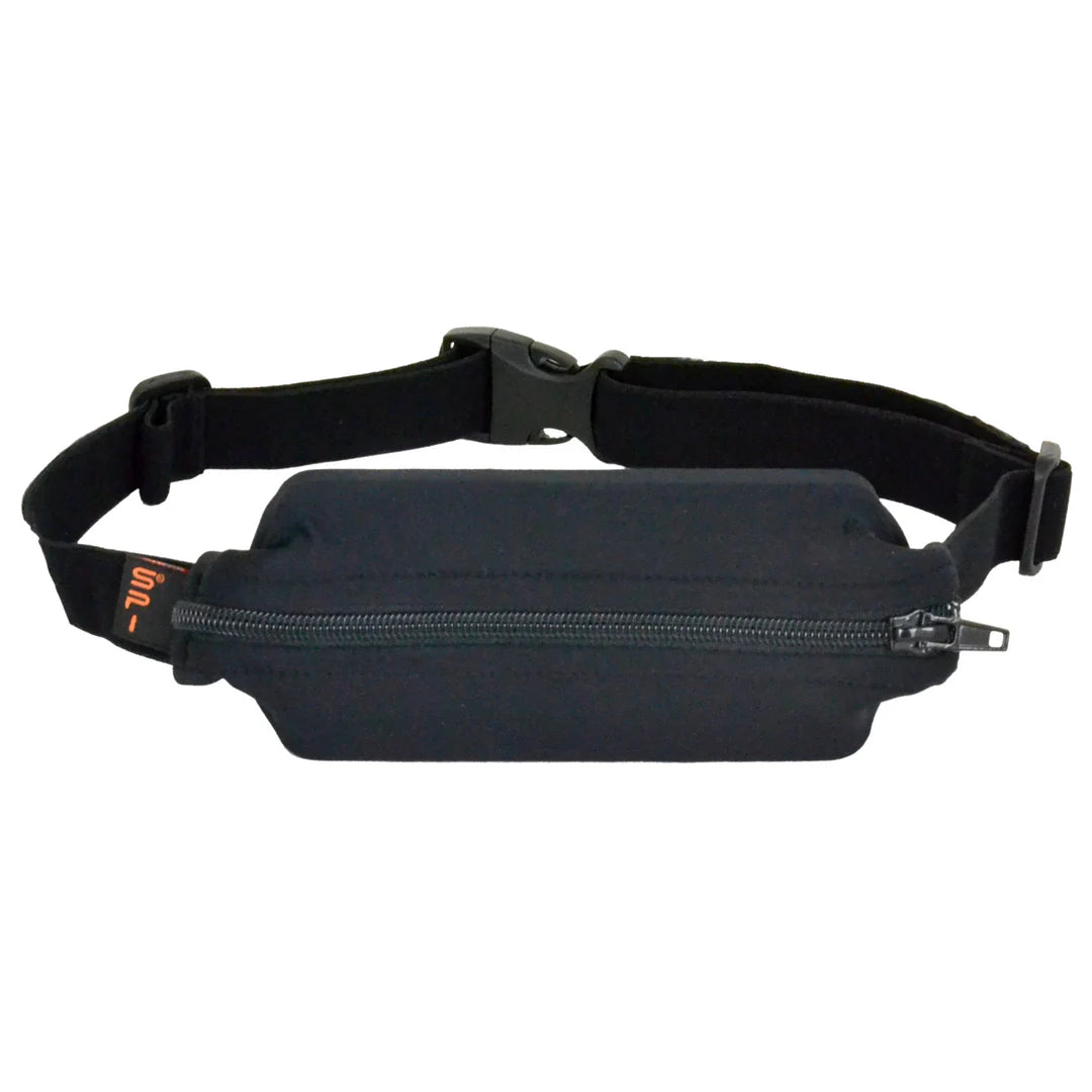 SPIbelt - Løbebælte Diabetic No Logo - Black/Black Zipper