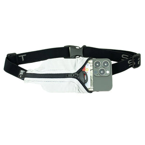 SPIbelt - Løbebælte Original Pocket Belt - Cloudy/Black Zipper