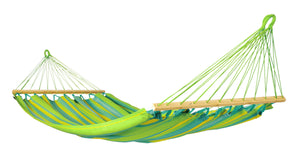 LA SIESTA® - Alisio Single-hængekøje med tværpind outdoor - Lime