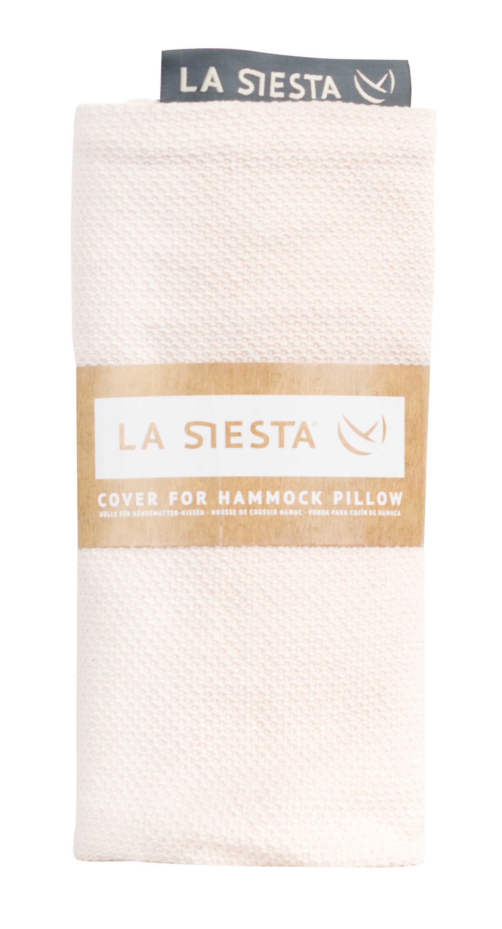 LA SIESTA® - Benção Betræk til hængekøjepude af økologisk bomuld - Latte