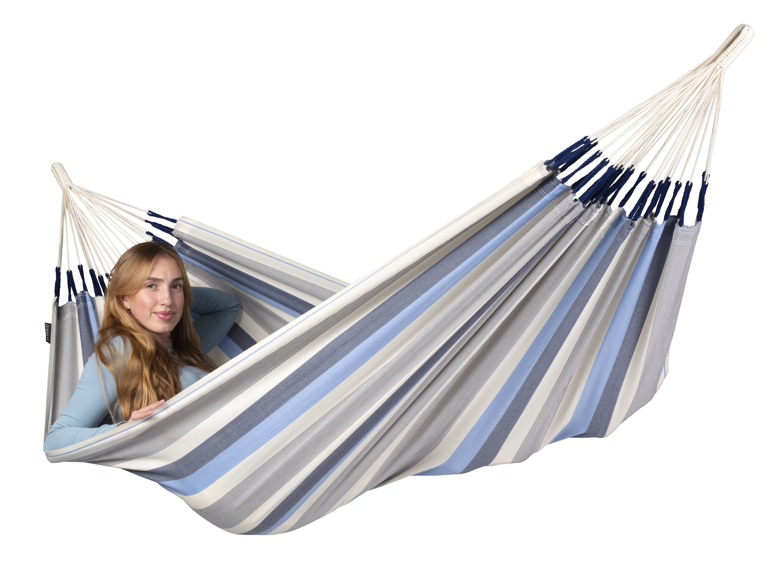 LA SIESTA® - Brisa Single-hængekøje outdoor - Sea Salt