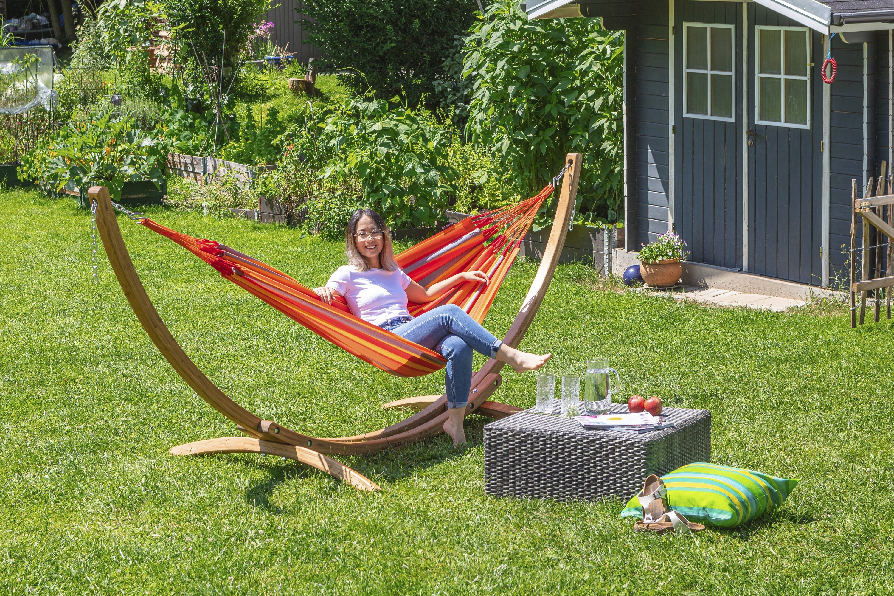 LA SIESTA® - Brisa Single-hængekøje outdoor - Toucan