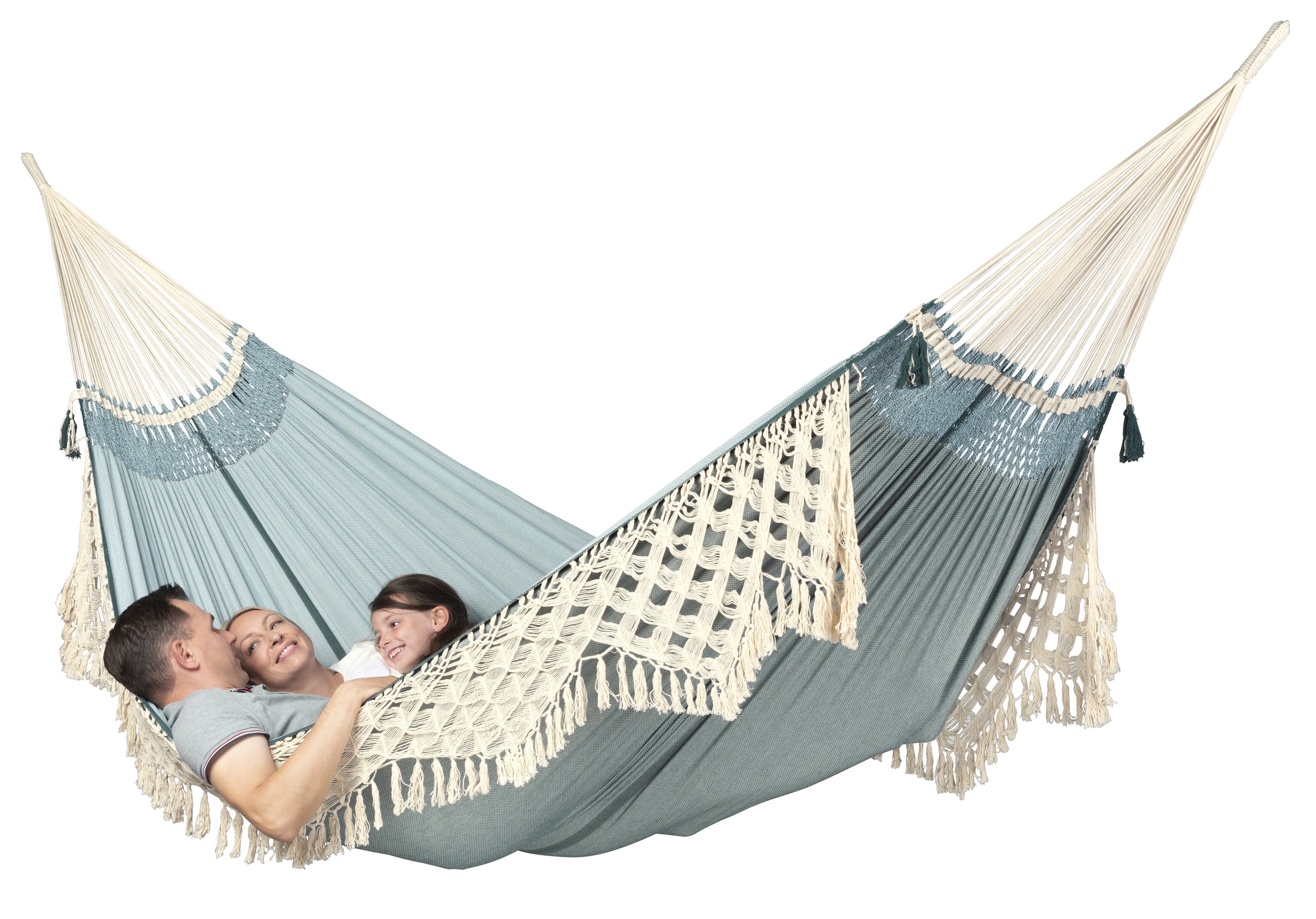 LA SIESTA® - Bossanova Kingsize-hængekøje i økologisk bomuld - Fjord