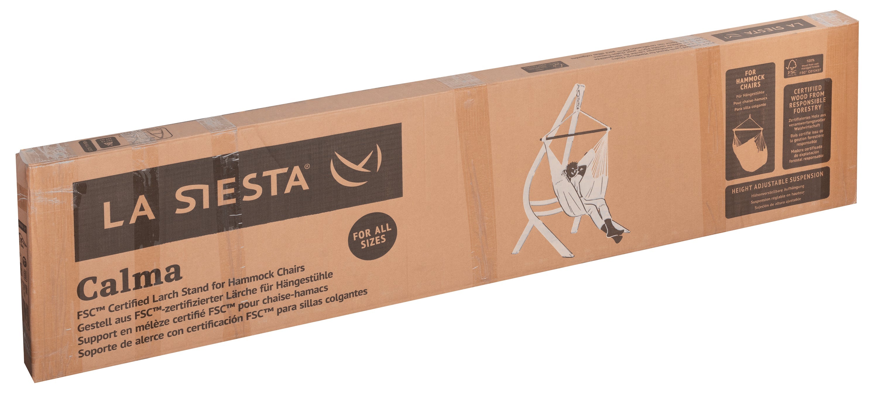 LA SIESTA® - Calma Stativ  til hængestole  - Nature