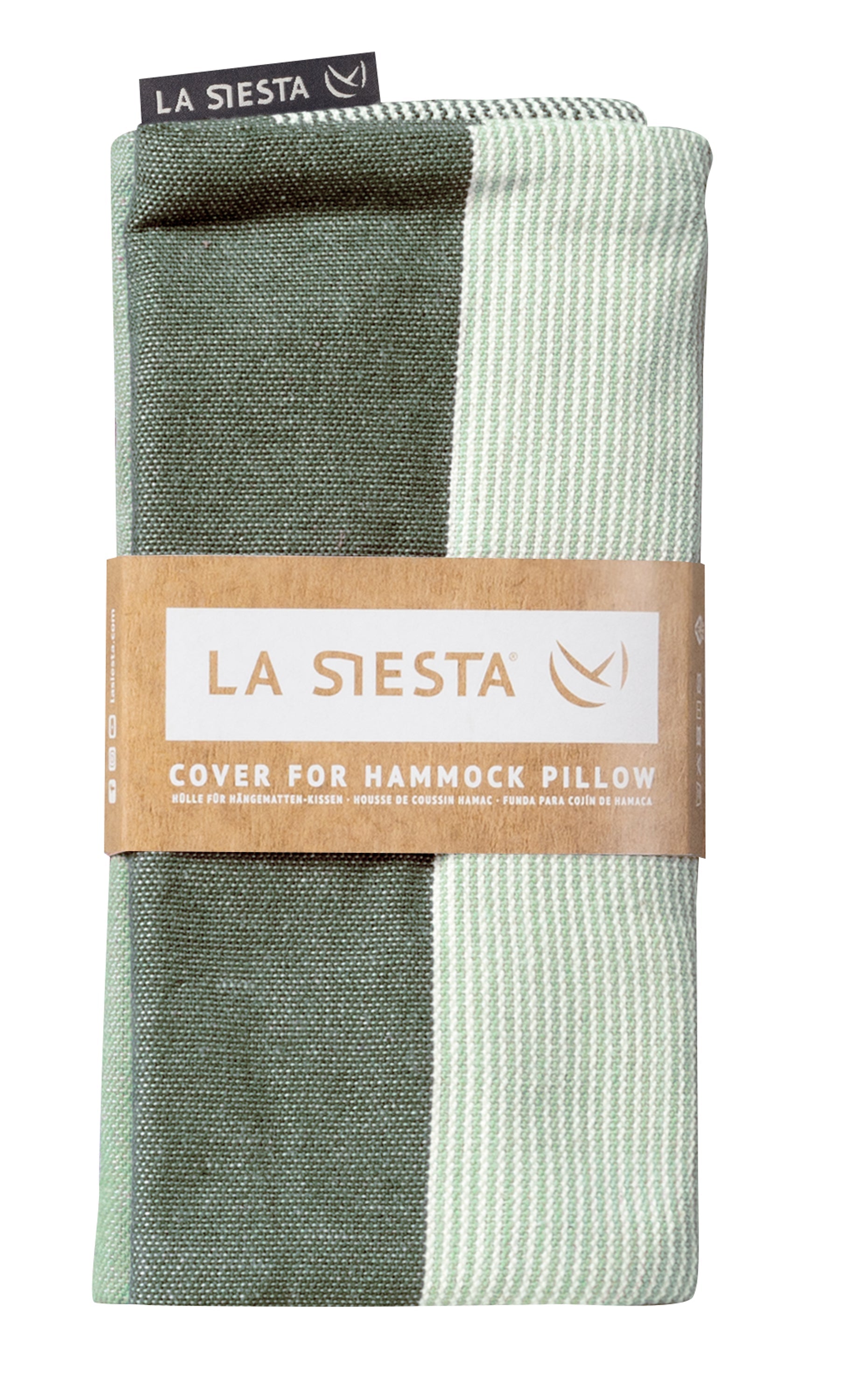 LA SIESTA® - Cariño Betræk til hængekøjepude af økologisk bomuld - Olive