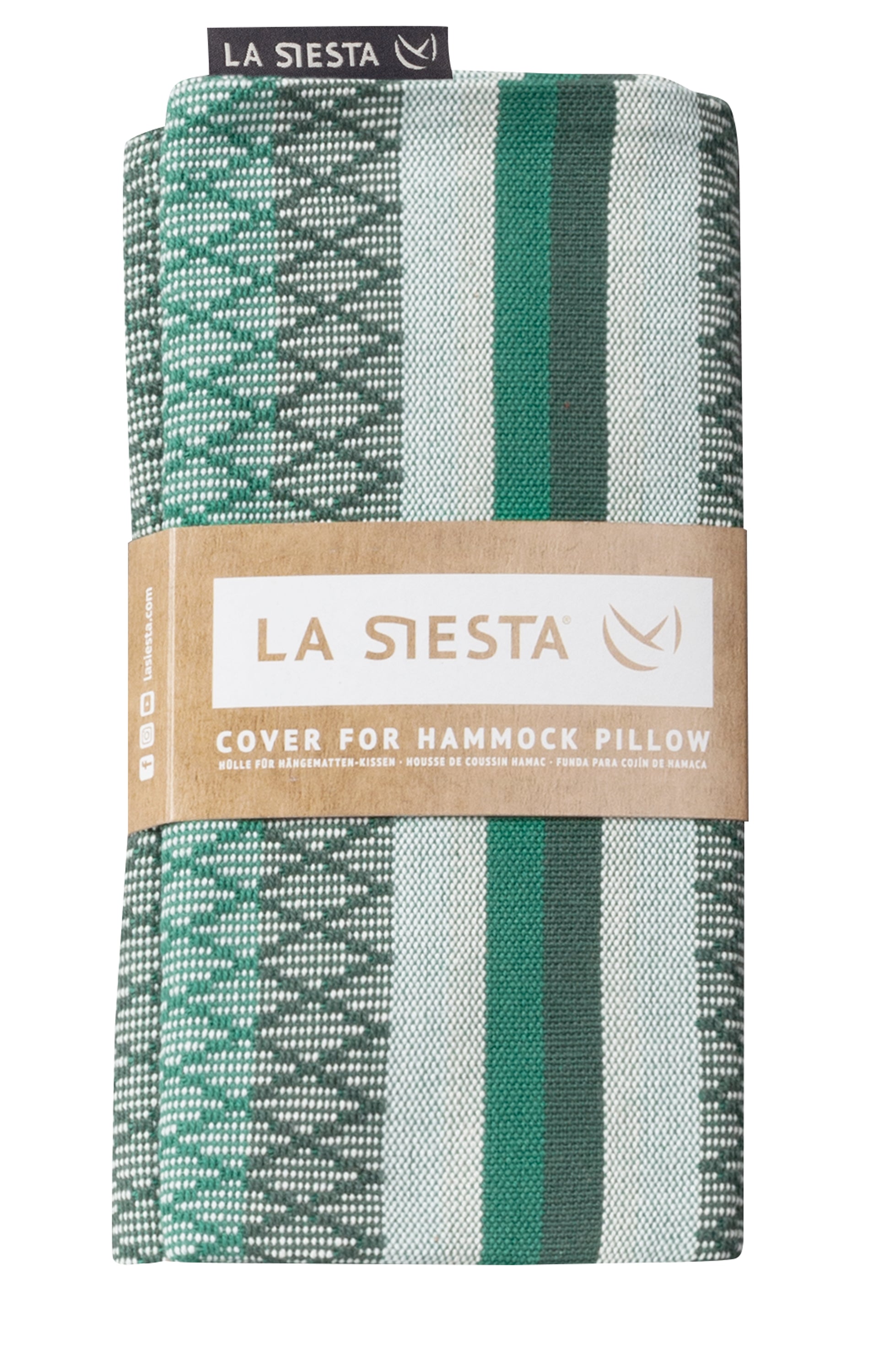 LA SIESTA® - Cariño Betræk til hængekøjepude af økologisk bomuld - Agave