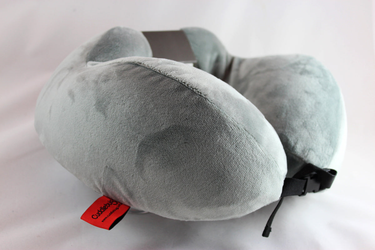 Cuddlebug ergonomisk nakkepude i memory foam i grå (2)