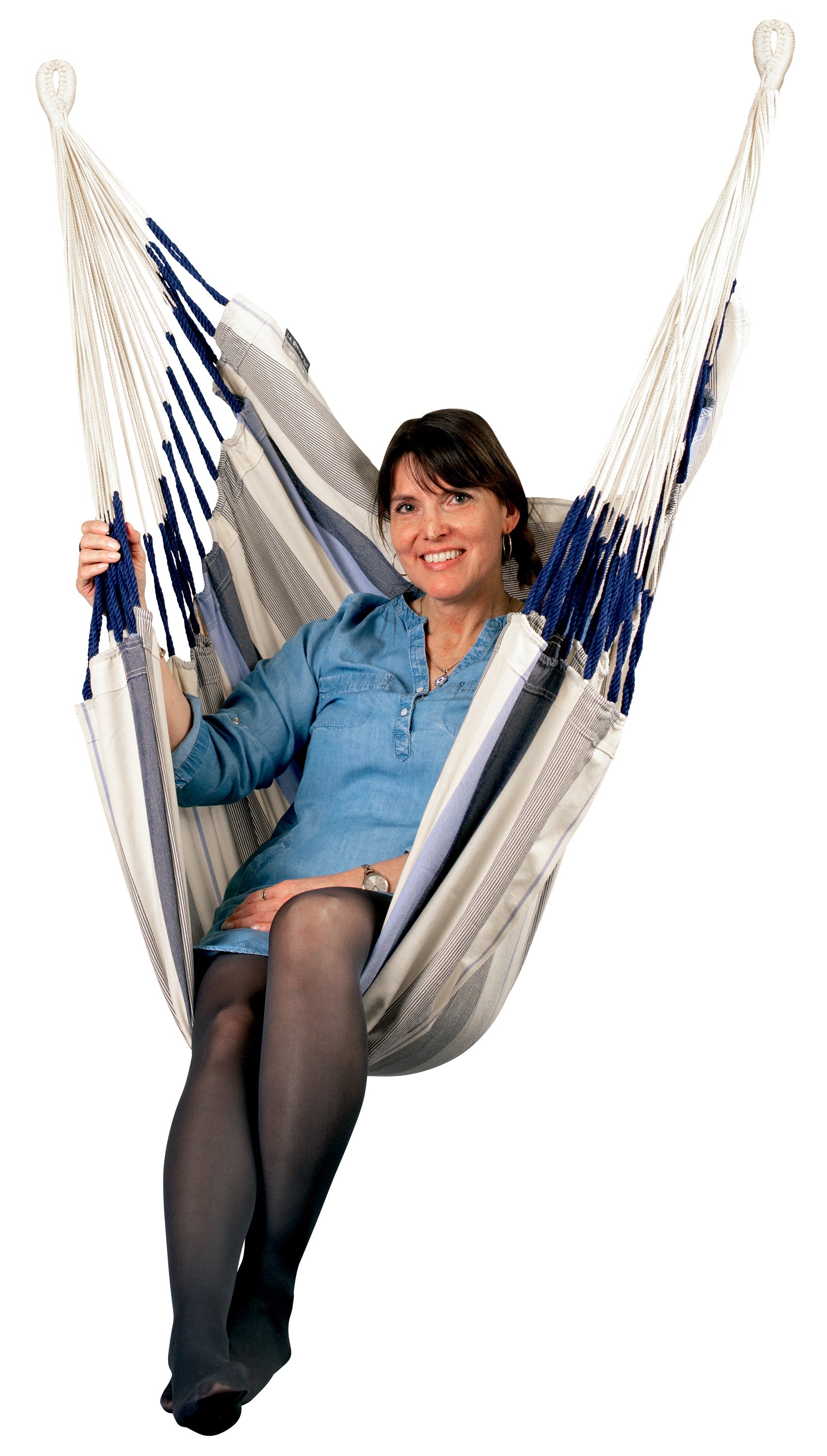 LA SIESTA® - Cumbia Outdoor Comfort hængestol outdoor - Sea Salt