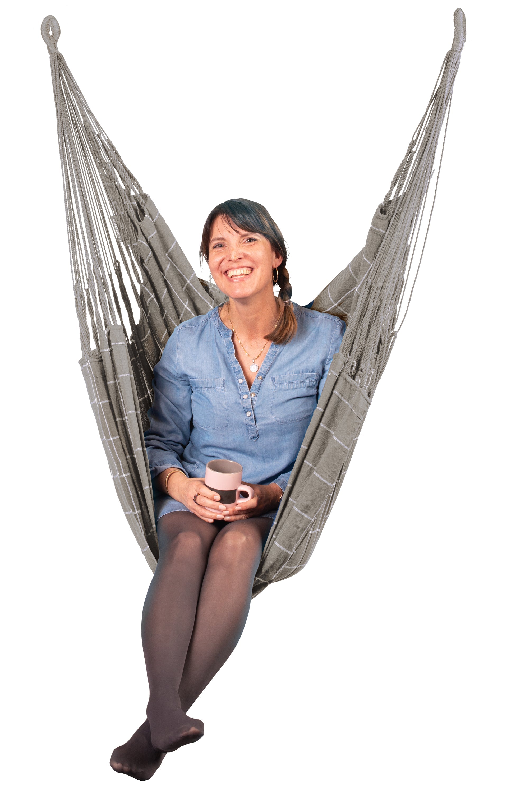 LA SIESTA® - Cumbia Outdoor Comfort hængestol outdoor - Almond