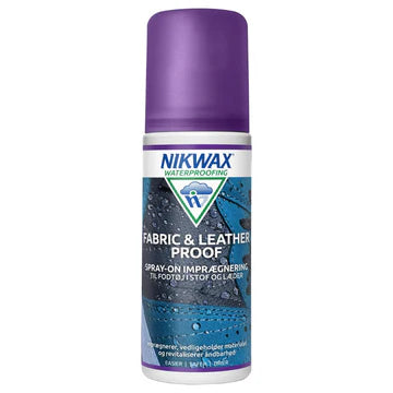Nikwax - Skopleje Fabric & Leather Proof spray-on - 125 ml.