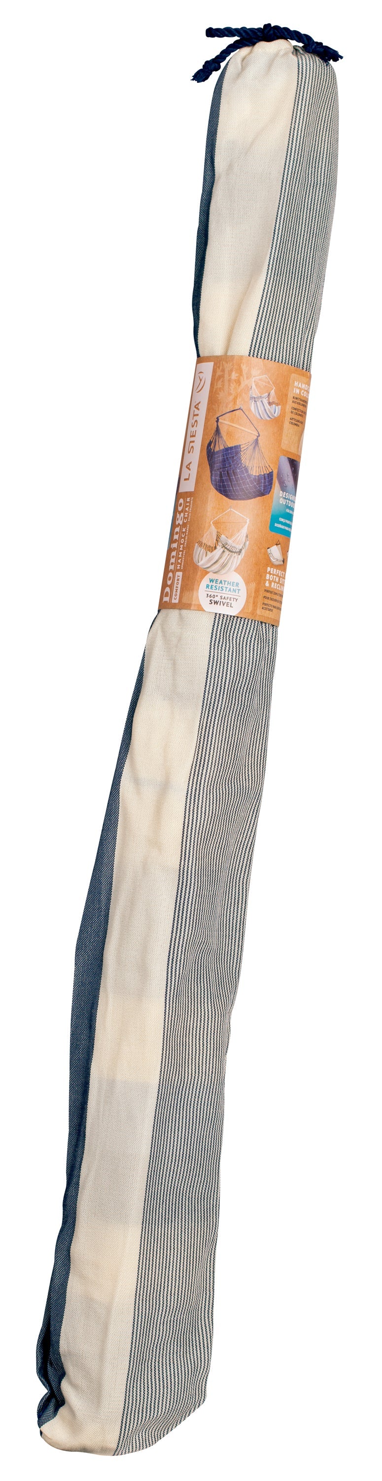 LA SIESTA® - Domingo Kingsize hængestol outdoor - Sea Salt - billede 3 | JT-Sport.dk
