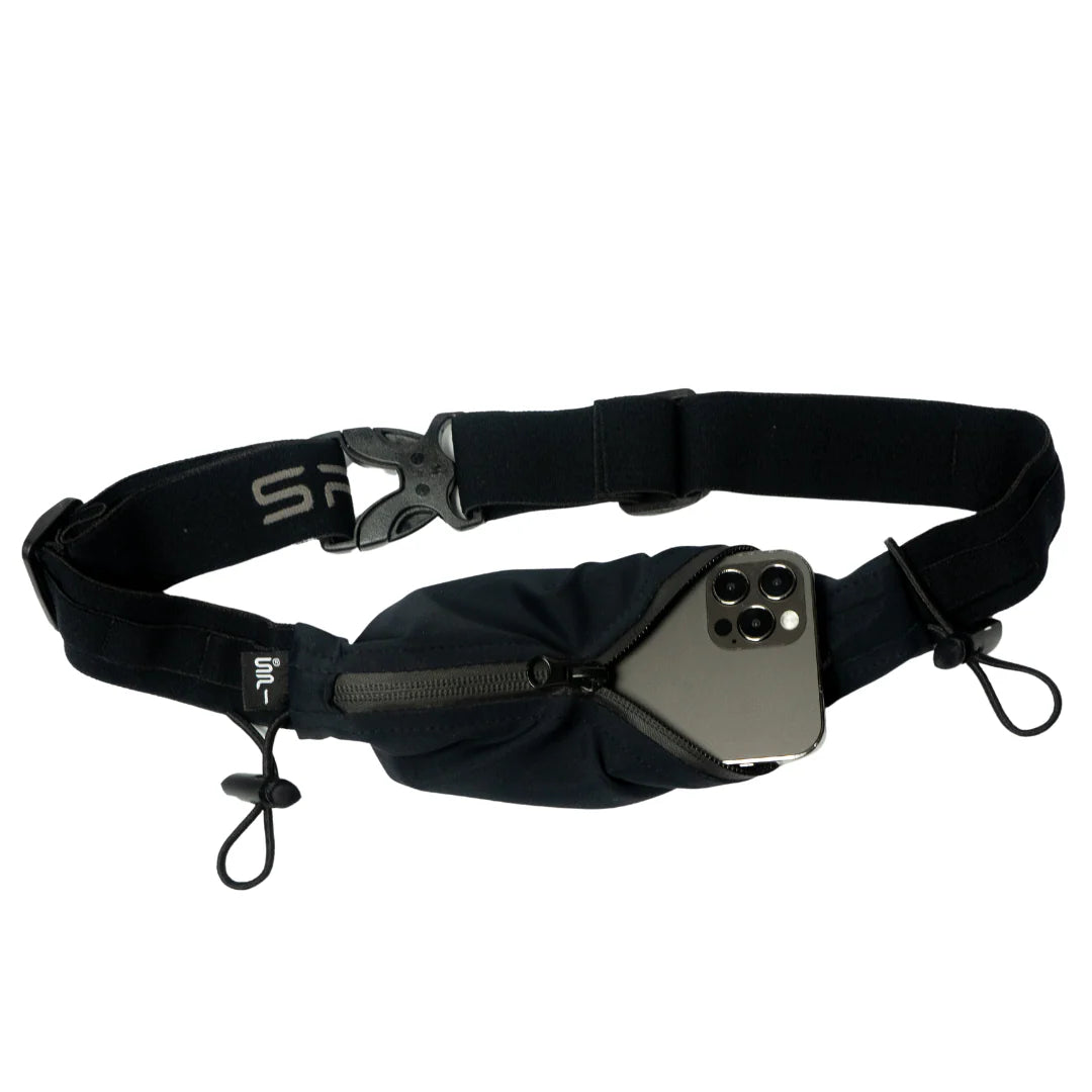 SPIbelt - Løbebælte Endurance Pro - Black/Black Zipper