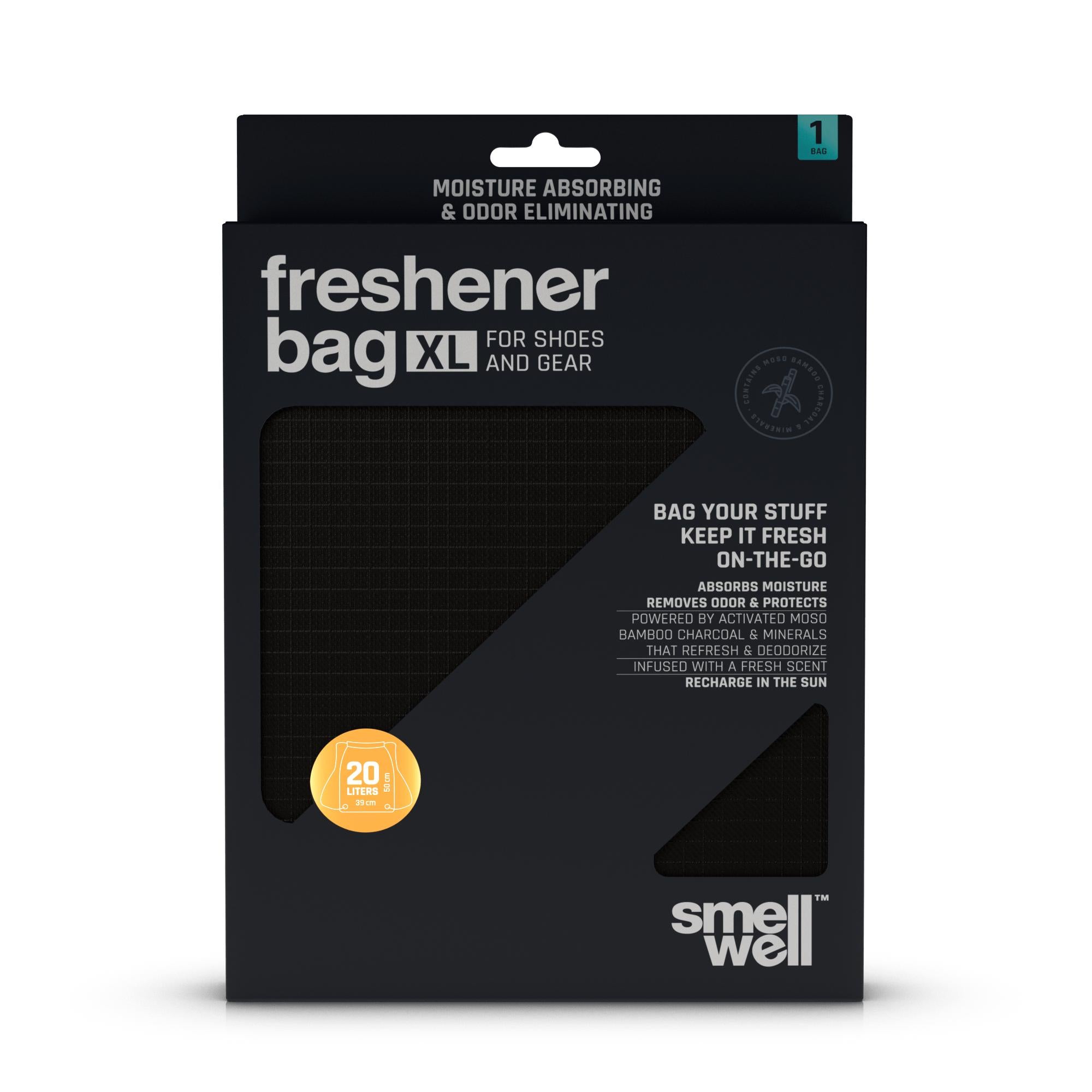 SmellWell - Freshener Bag XL - Black