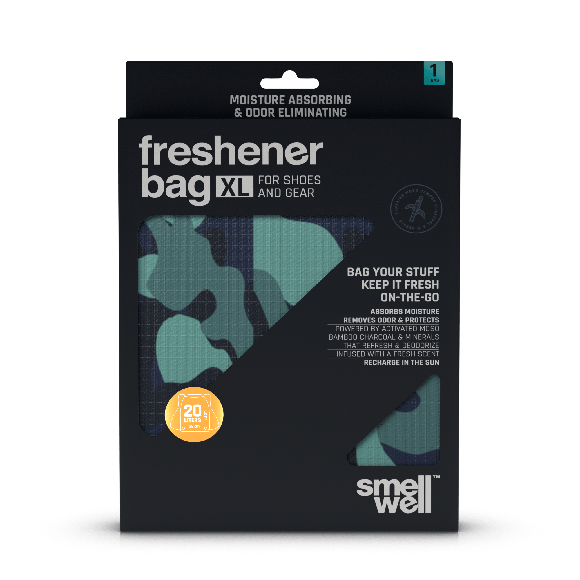 SmellWell - Freshener Bag XL - Camo Green