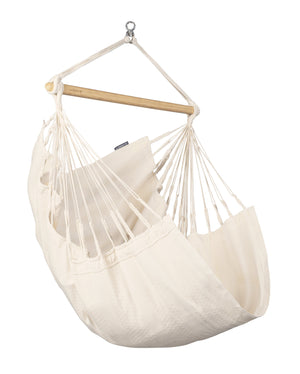 LA SIESTA® - Habana Basic hængestol i økologisk bomuld - Latte