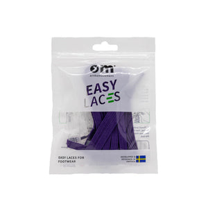 Ortho Movement - Snørebånd Easy Laces - Purple