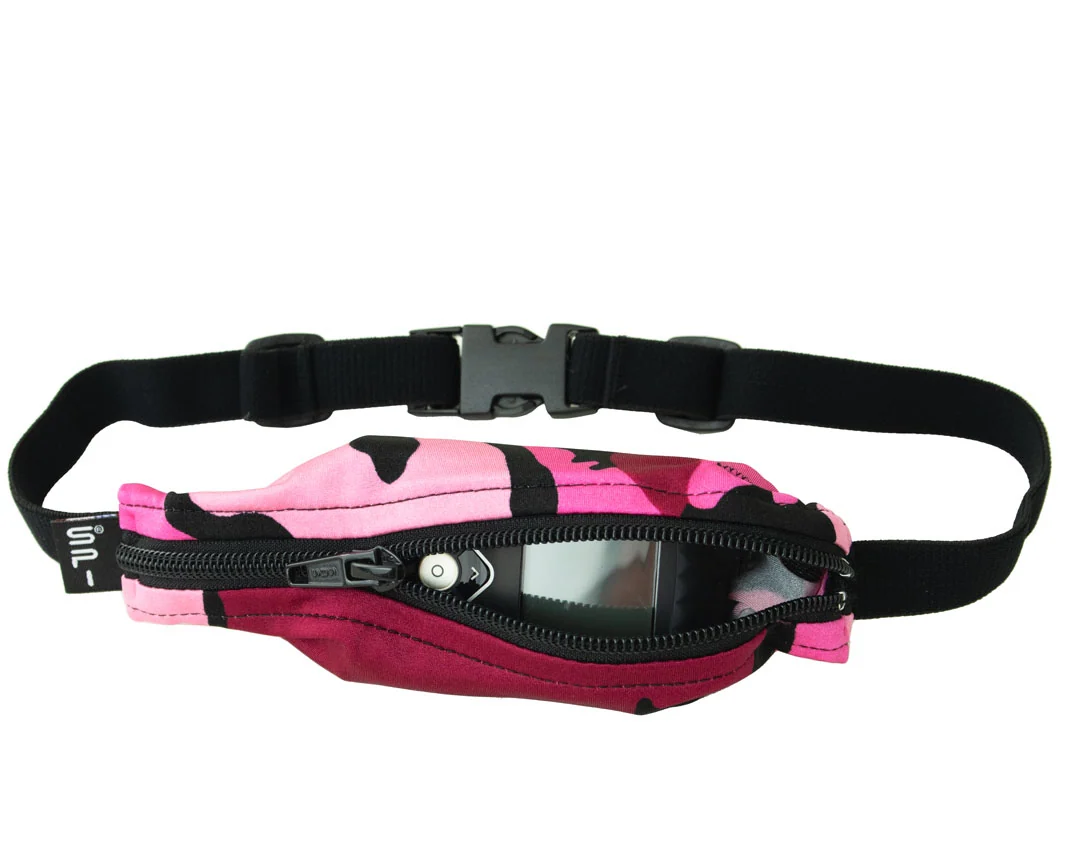 SPIbelt - Løbebælte Kids Diabetic PTH - Rave/Black Zipper