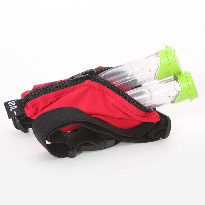 SPIbelt - Løbebælte Kids Diabetic PTH - Black/Hot Pink Zipper