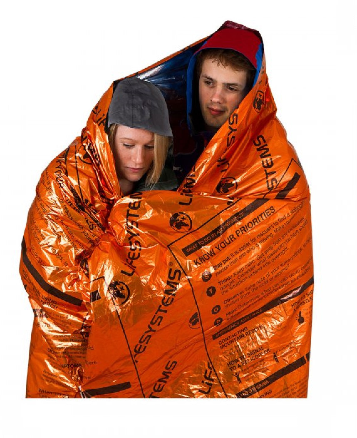 LifeSystems Heatshield thermo tæppe i orange (2)
