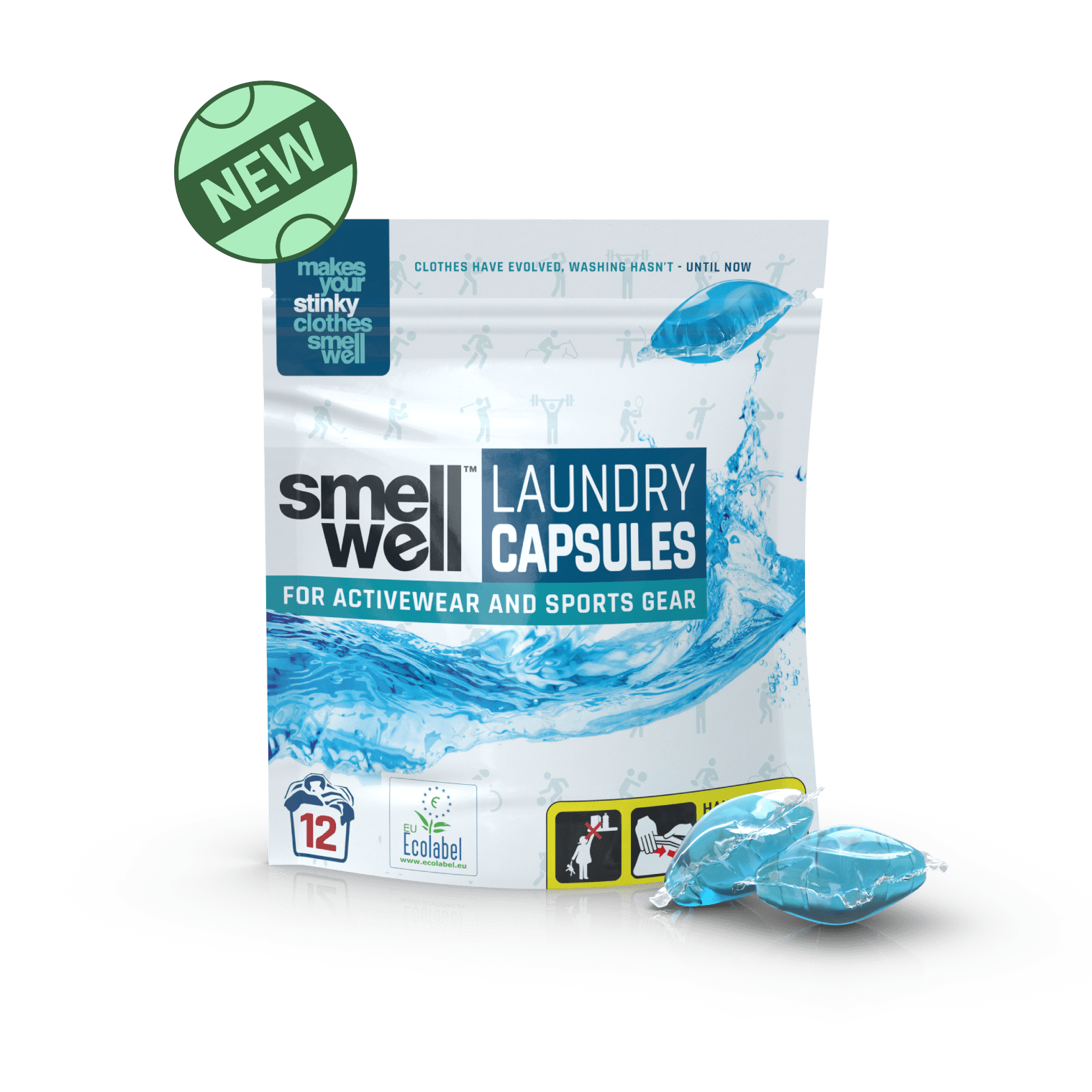 SmellWell - Vaskemiddel Laundry Capsules - 1 Pack