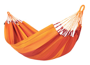LA SIESTA® - Modesta Single-hængekøje i økologisk bomuld - Volcano