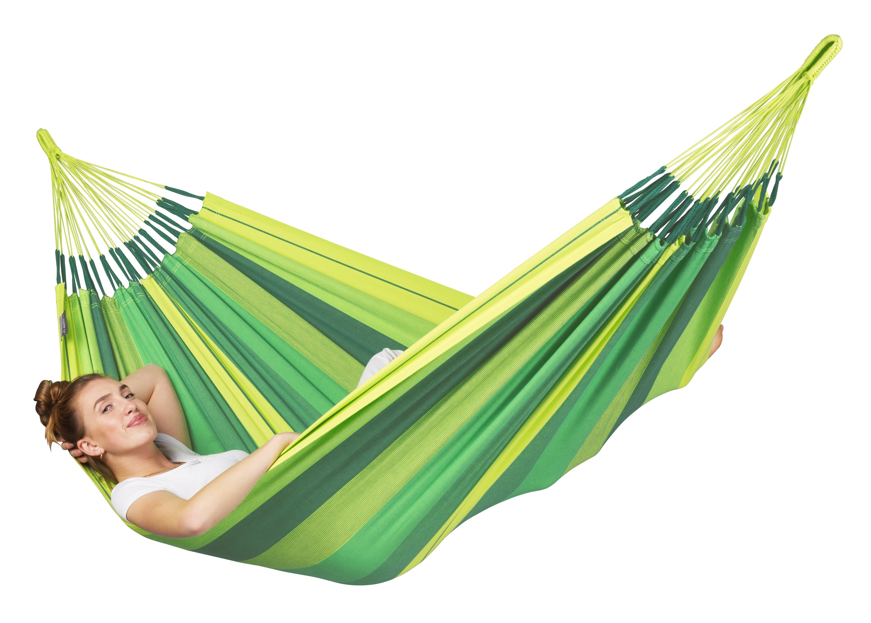 LA SIESTA® - Modesta Single-hængekøje i økologisk bomuld - Jungle