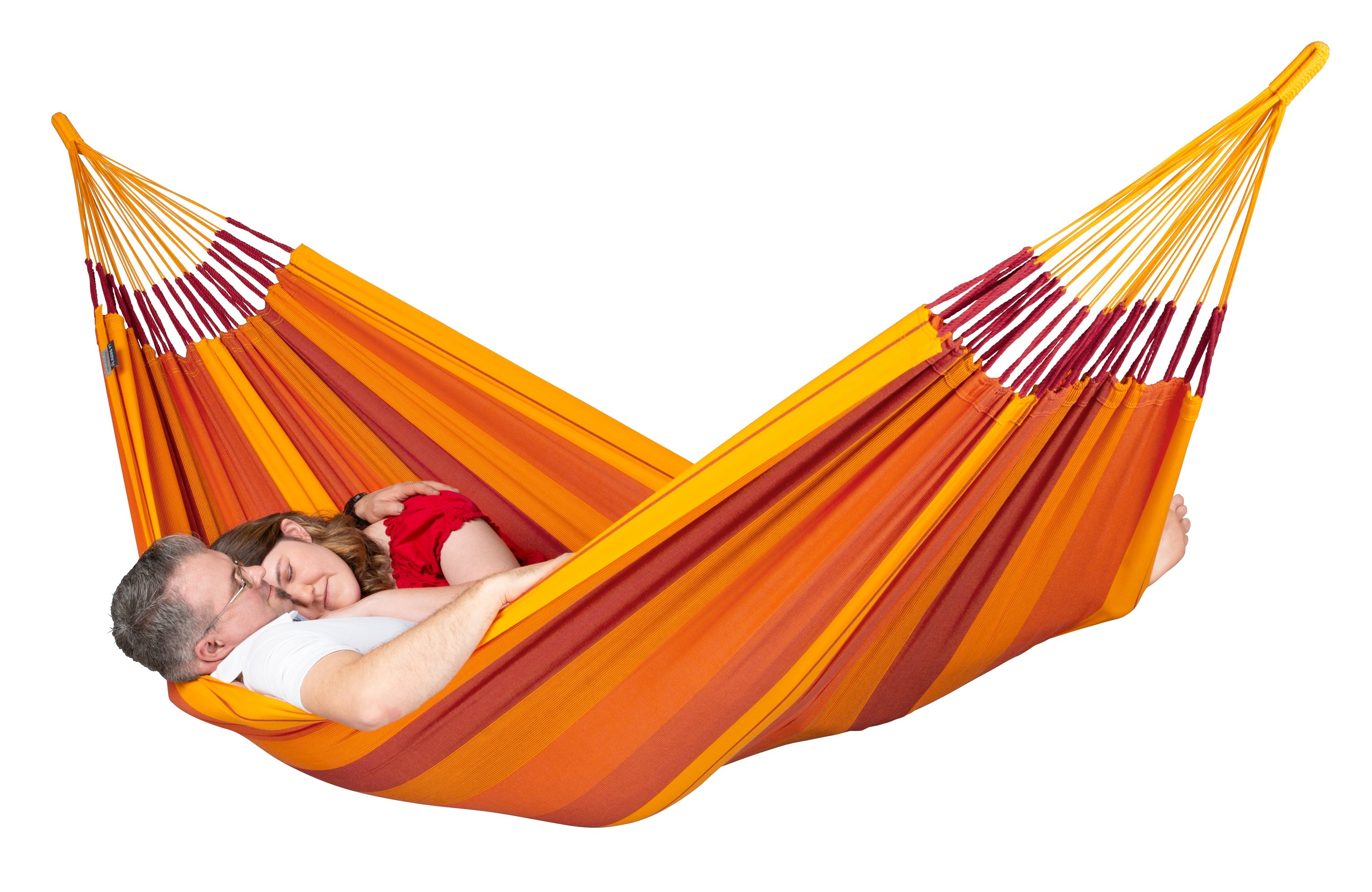 LA SIESTA® - Modesta dobbelt-hængekøje i økologisk bomuld - Volcano