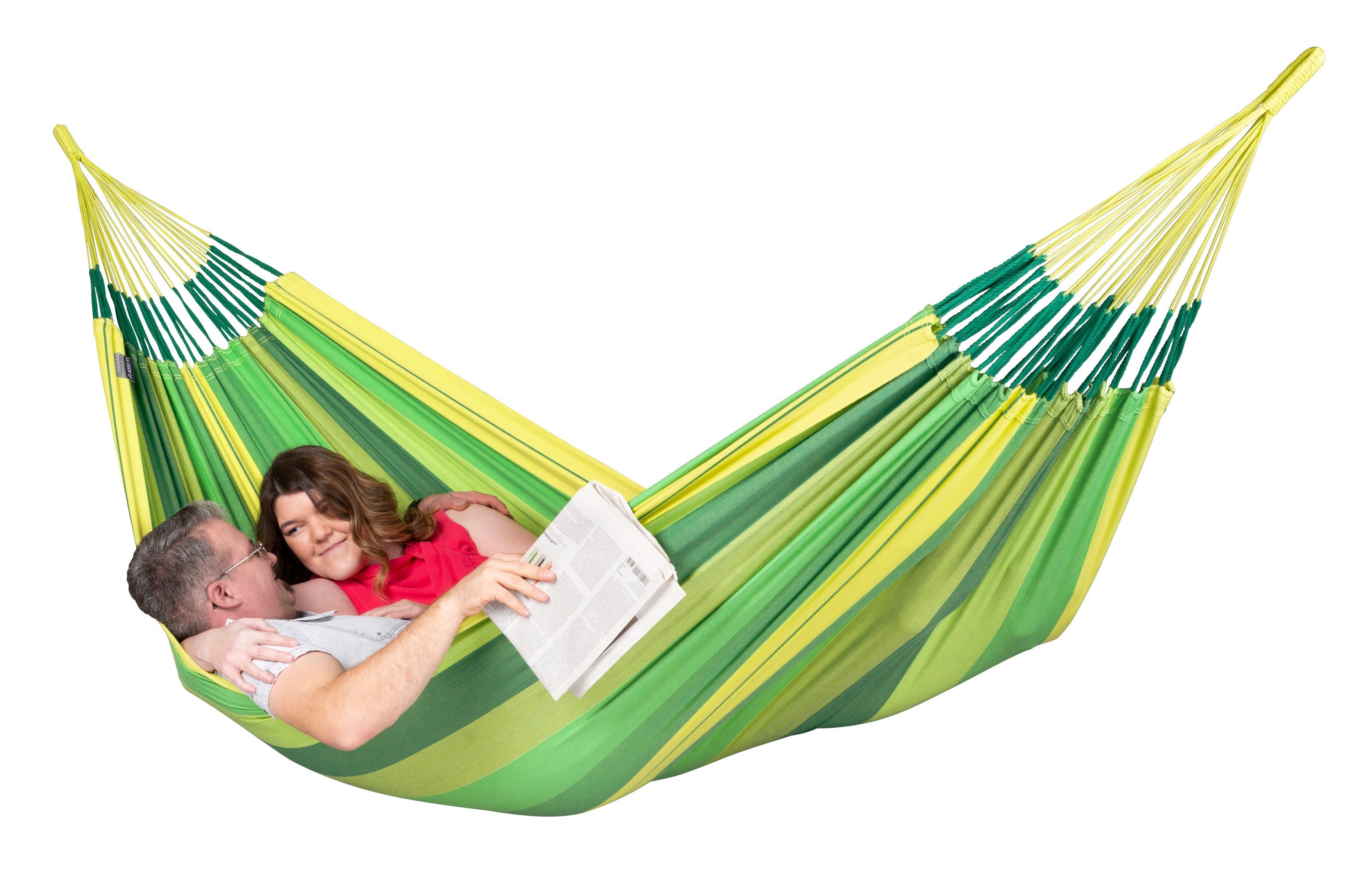 LA SIESTA® - Modesta dobbelt-hængekøje i økologisk bomuld - Jungle