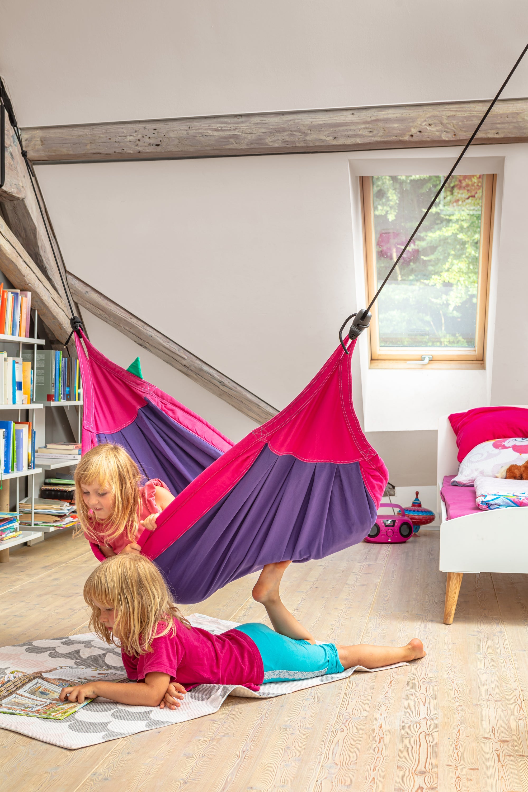 LA SIESTA® - Moki Foret børnehængekøje  inkl. ophæng  - Lilly