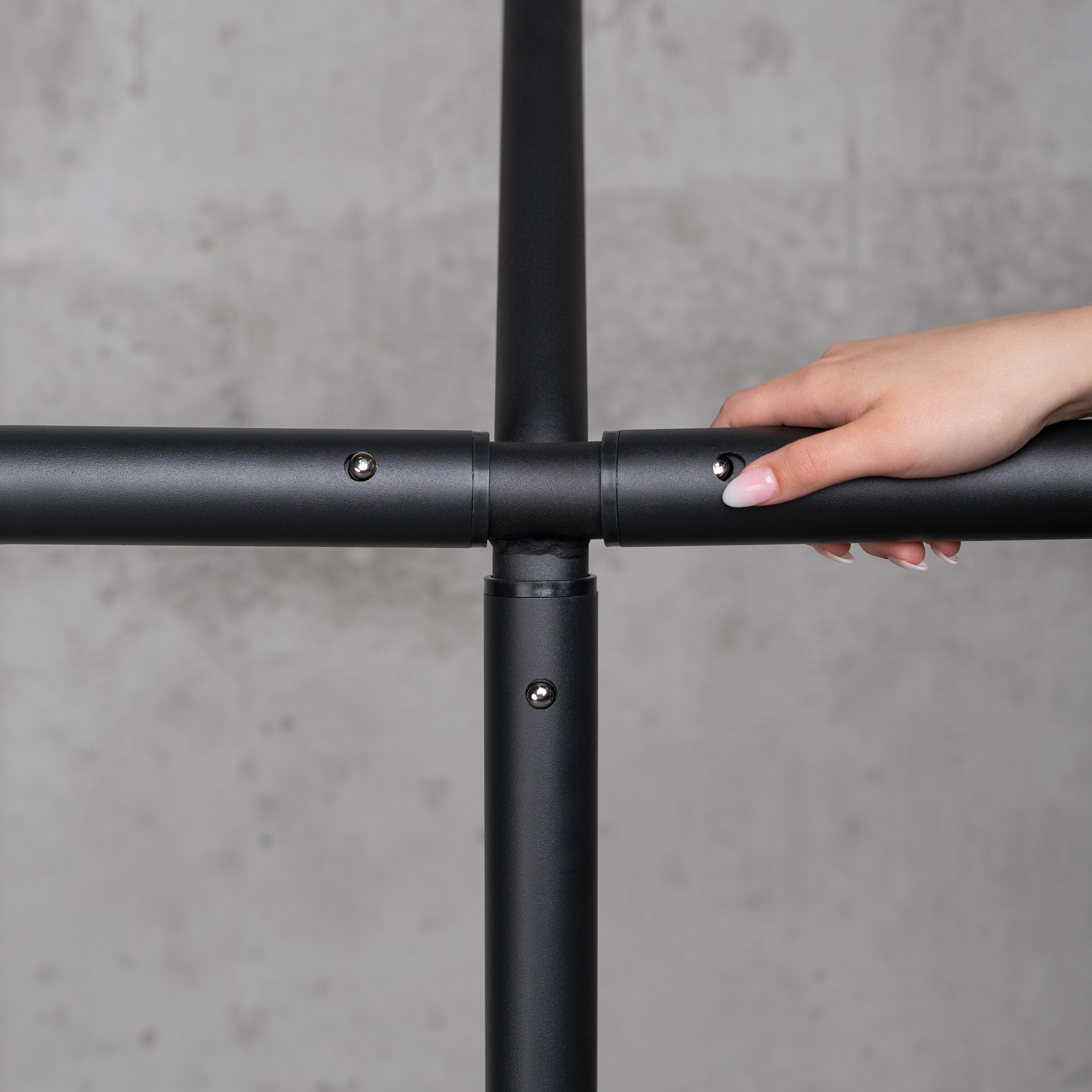 LA SIESTA® - Nautico stativ til dobbelt-hængekøjer  - Anthracite