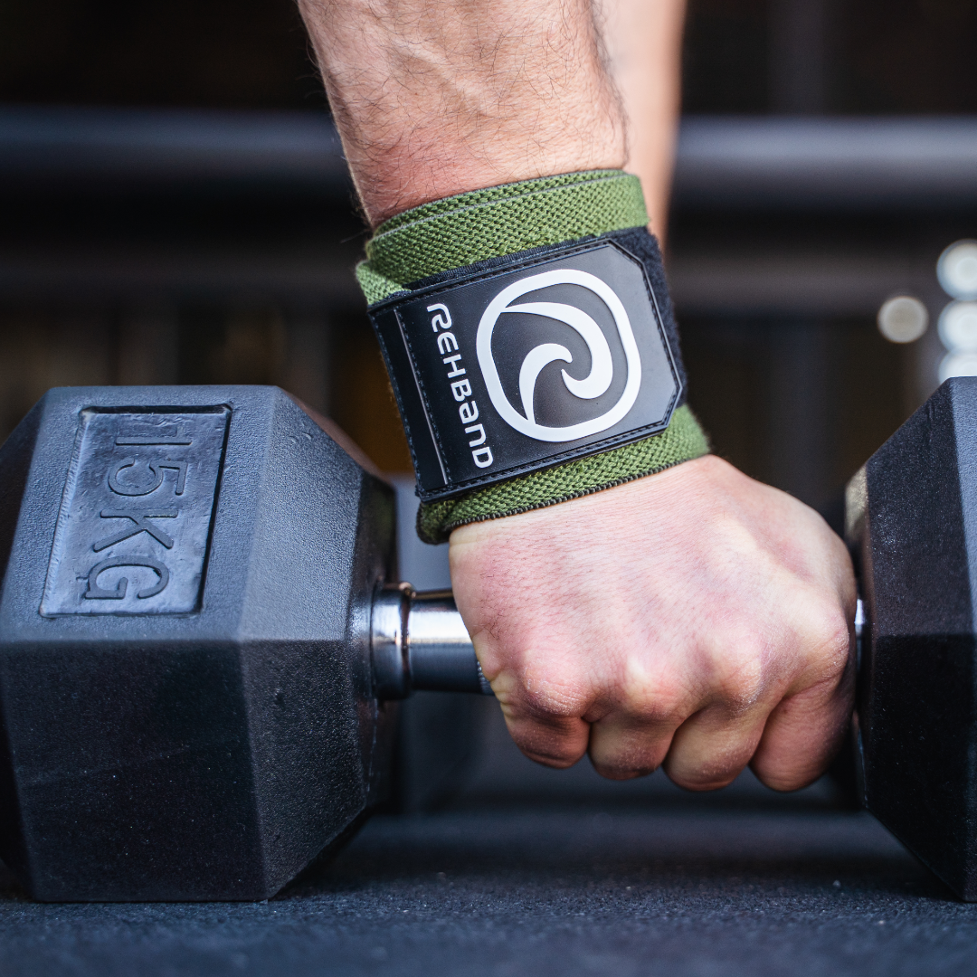 Rehband - X-RX Wrist-Wraps - Camo Green