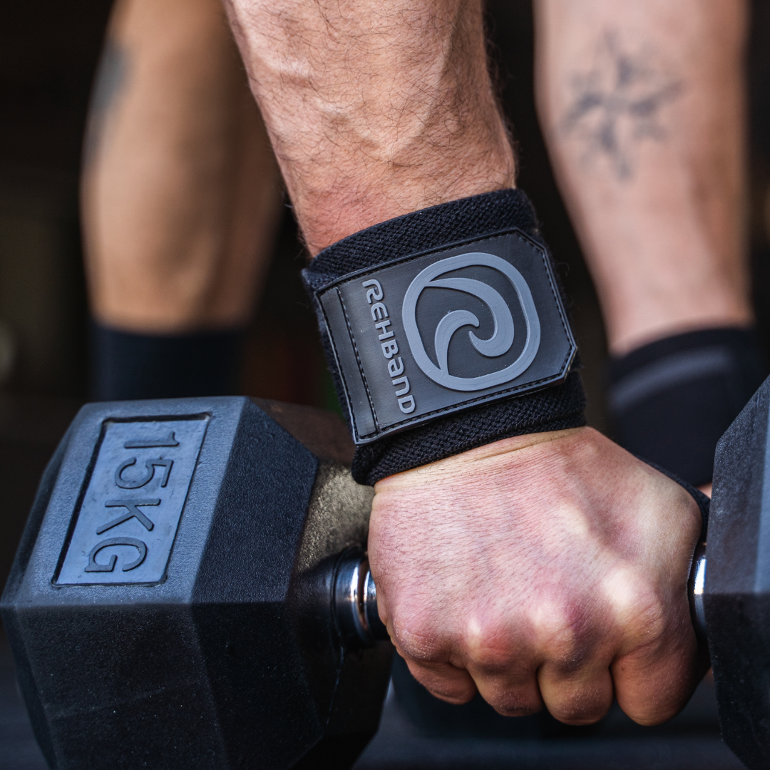 Rehband - X-RX Wrist-Wraps - Carbon Black